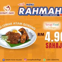 Menu Rahmah di Serapi Food Village!